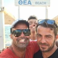 Ο Γιώργος με φανς στην Κουρούτα - 27 Αυγούστου 2017 Φωτογραφία: johnplotas Instagram