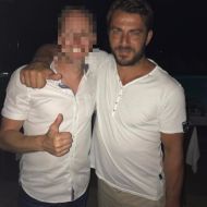 Ο Γιώργος με τον φίλο του Nick στη Σκιάθο - 20 Αυγούστου 2017 Φωτογραφία: nickwells3221 Instagram