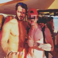 Ο Γιώργος με φαν στη Σκιάθο στις 19 Αυγούστου 2017 Φωτογραφία: kwstas_avramis Instagram