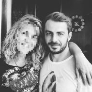 Ο Γιώργος με φαν στο Avanti Cafe-Bar στην Καισαριανή - 25 Σεπτεμβρίου 2017 Φωτογραφία: zeniamagula Instagram