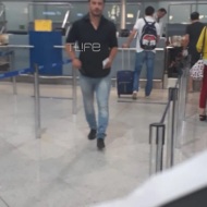 Ο Γιώργος στο αεροδρόμιο Ελευθέριος Βενιζέλος πριν αναχωρήσει για Σκιάθο στις 30 Ιουνίου 2018 Φωτογραφία: tlife