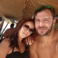 Ο Γιώργος με φαν στο Salto WaterSports στις Κουκουναριές Σκιάθου - 21 Ιουλίου 2018 Φωτογραφία: efi_mantaveli Instagram