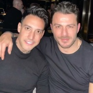 Ο Γιώργος μαζί με Γιώργο Καβακάκη στο πάρτι έκπληξη για τα γενέθλιά του - 8 Ιανουαρίου 2020 Φωτογραφία: kavakakis_giorgos.official Instagram